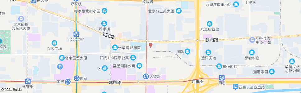 北京采四小区_公交站地图_北京公交_妙搜公交查询2025