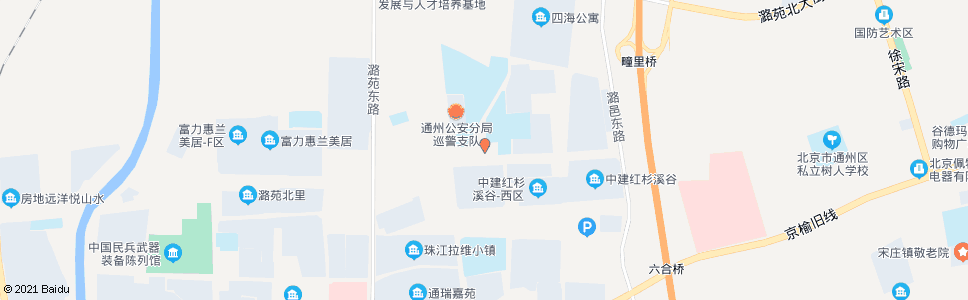 北京疃里新村_公交站地图_北京公交_妙搜公交查询2025