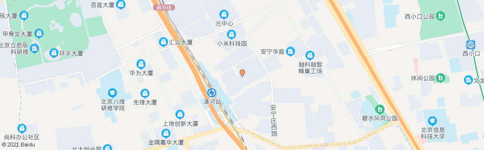 北京当代城市家园_公交站地图_北京公交_妙搜公交查询2025