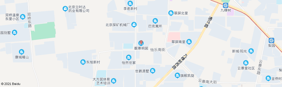 北京靓景明居_公交站地图_北京公交_妙搜公交查询2024