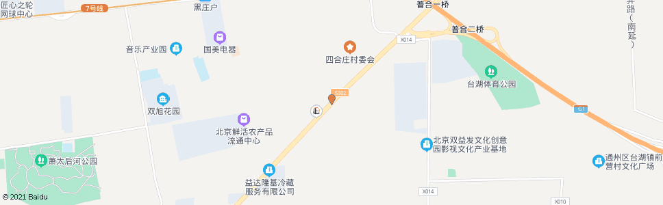 北京口子村_公交站地图_北京公交_妙搜公交查询2025