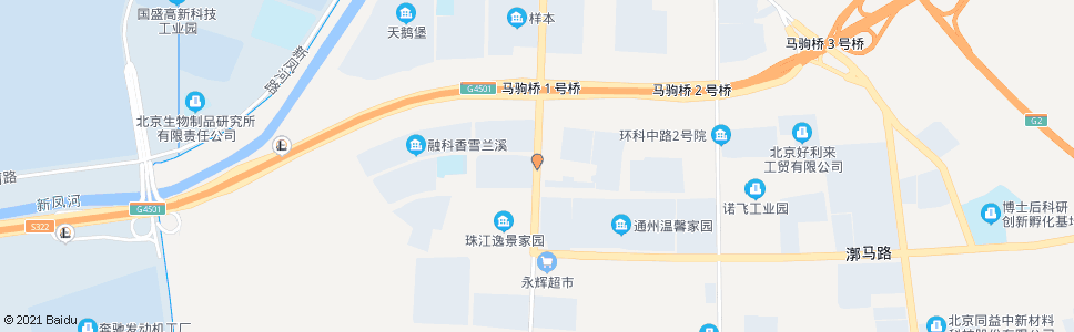 北京珠江逸景_公交站地图_北京公交_妙搜公交查询2025