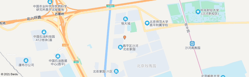 北京北街家园八区北_公交站地图_北京公交_妙搜公交查询2024