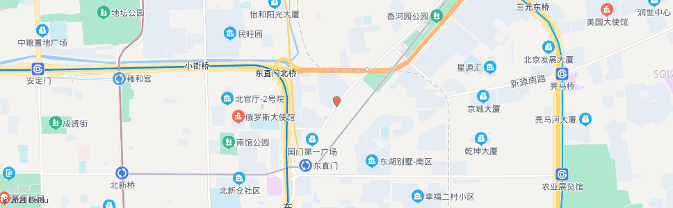 北京香河园_公交站地图_北京公交_妙搜公交查询2025