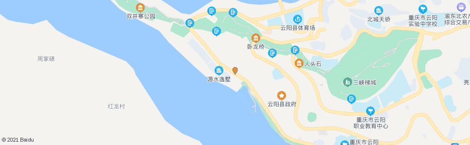 重庆益康医院_公交站地图_重庆公交_妙搜公交查询2024