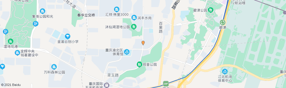 重庆桂馥大道路口_公交站地图_重庆公交_妙搜公交查询2024