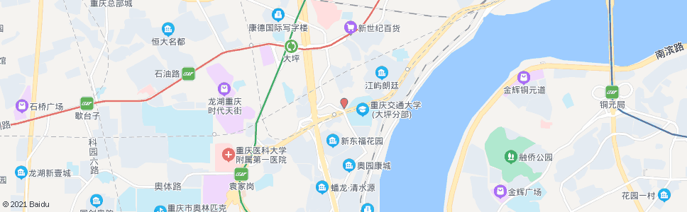 重庆半岛深蓝(小区)_公交站地图_重庆公交_妙搜公交查询2024