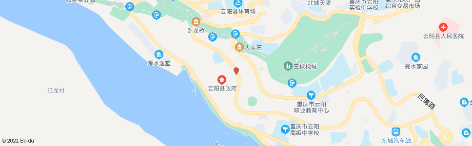 重庆云阳新华书店_公交站地图_重庆公交_妙搜公交查询2024