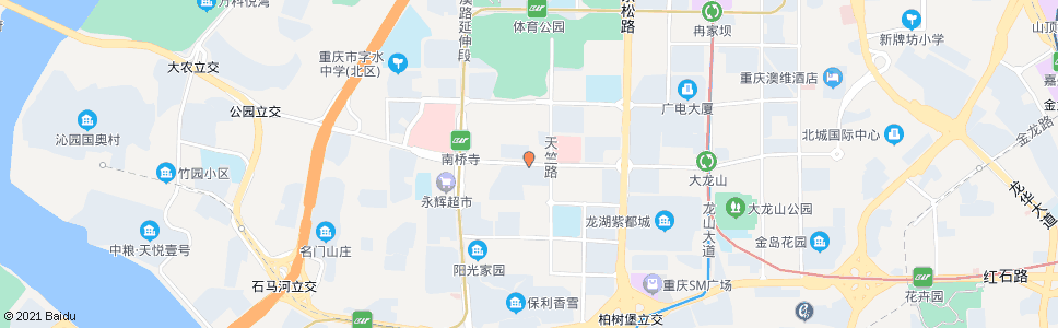 重庆新村_公交站地图_重庆公交_妙搜公交查询2025