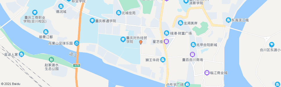 重庆涉外商贸学院_公交站地图_重庆公交_妙搜公交查询2025