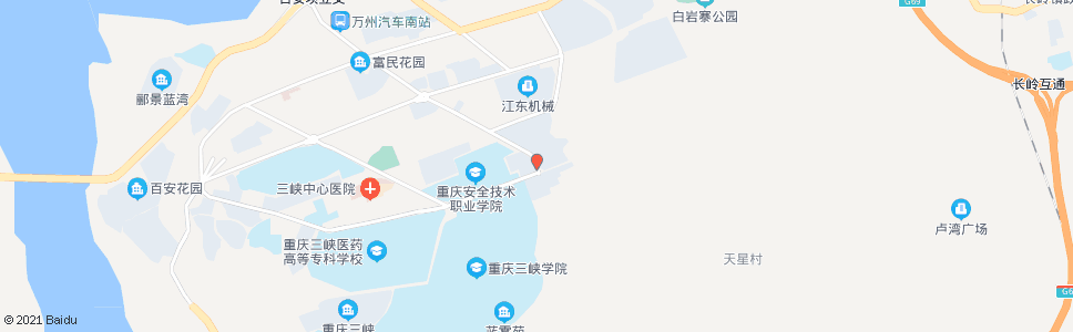 重庆天台新村_公交站地图_重庆公交_妙搜公交查询2024