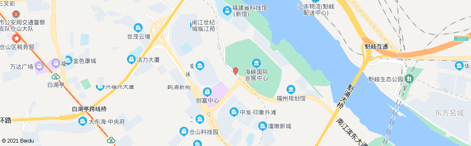 福州福州海峡国际会展中心(浦下)_公交站地图_福州公交_妙搜公交查询2025