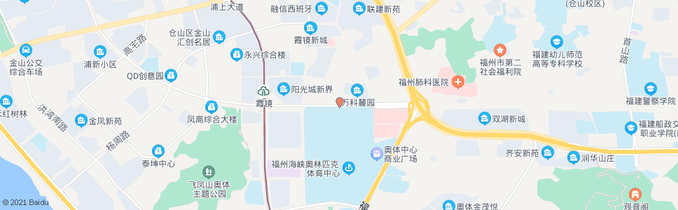 福州建新南路_公交站地图_福州公交_妙搜公交查询2024