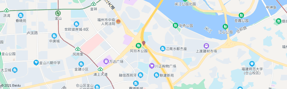 福州港头(闽江大道)_公交站地图_福州公交_妙搜公交查询2024