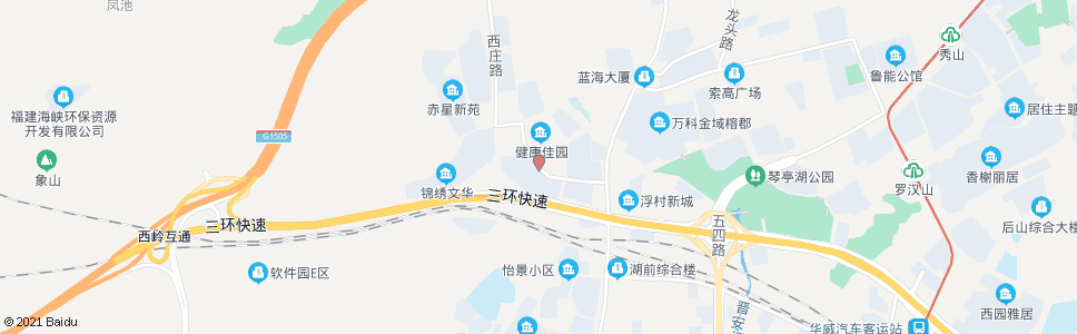 福州新店医院_公交站地图_福州公交_妙搜公交查询2024