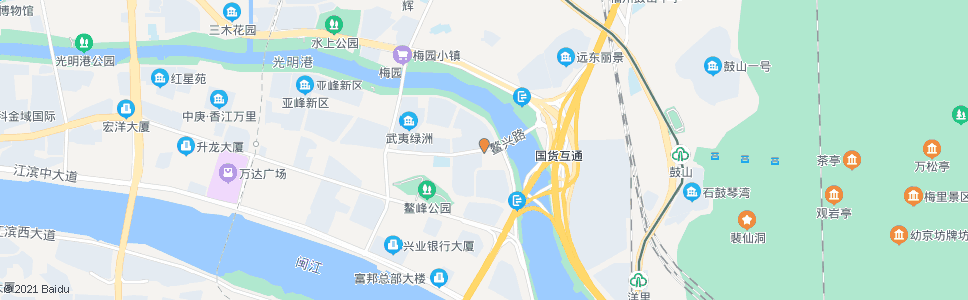 福州鳌兴路_公交站地图_福州公交_妙搜公交查询2024