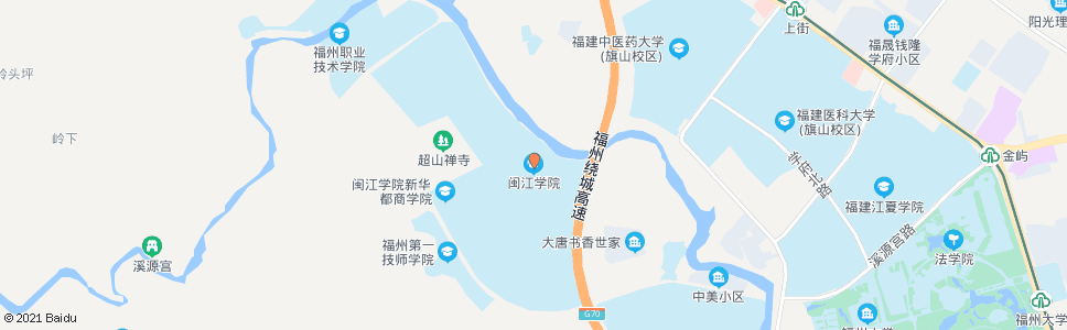 福州闽江学院长乐路校区_公交站地图_福州公交_妙搜公交查询2024