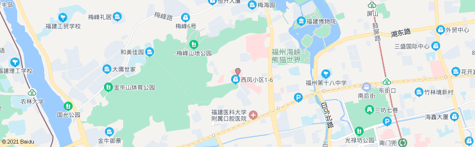 福州市传染病院(省煤矿医院)_公交站地图_福州公交_妙搜公交查询2024