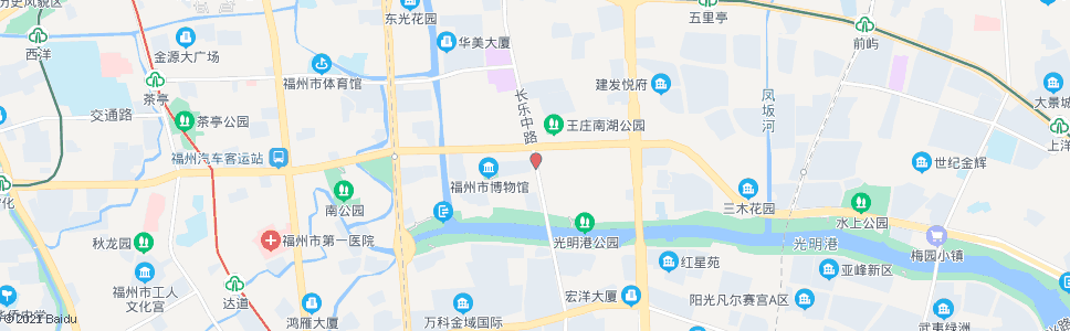 福州市青少年活动中心(市博物馆)_公交站地图_福州公交_妙搜公交查询2024