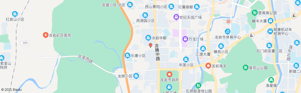 龙岩西陂社区_公交站地图_龙岩公交_妙搜公交查询2025