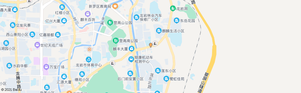 龙岩中洋新村_公交站地图_龙岩公交_妙搜公交查询2024