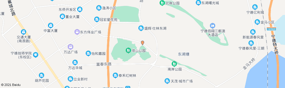 宁德鸿塘新村_公交站地图_宁德公交_妙搜公交查询2024