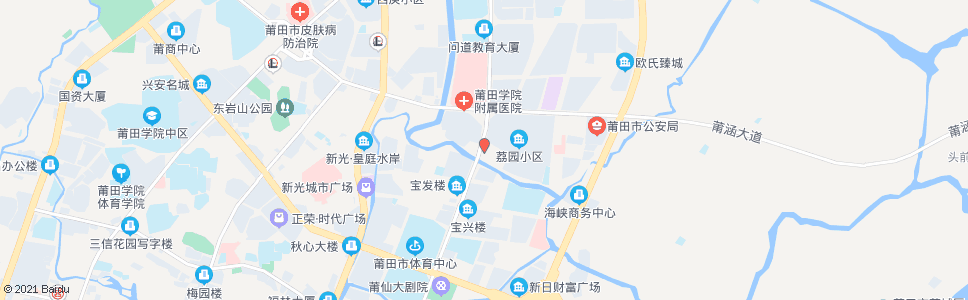 莆田市建设局(荔园小区)_公交站地图_莆田公交_妙搜公交查询2025