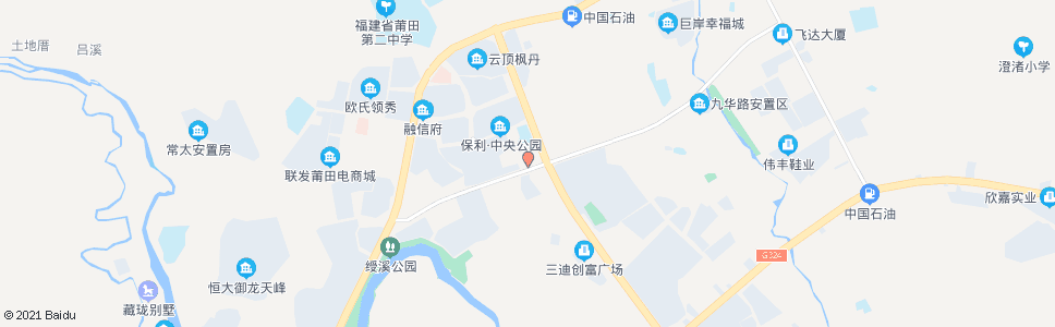 莆田溪白村_公交站地图_莆田公交_妙搜公交查询2024