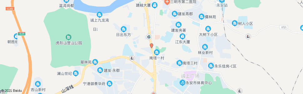 三明汇丰村镇银行_公交站地图_三明公交_妙搜公交查询2024