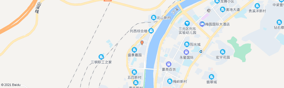 三明水榭建材城(沿西江滨路)_公交站地图_三明公交_妙搜公交查询2024