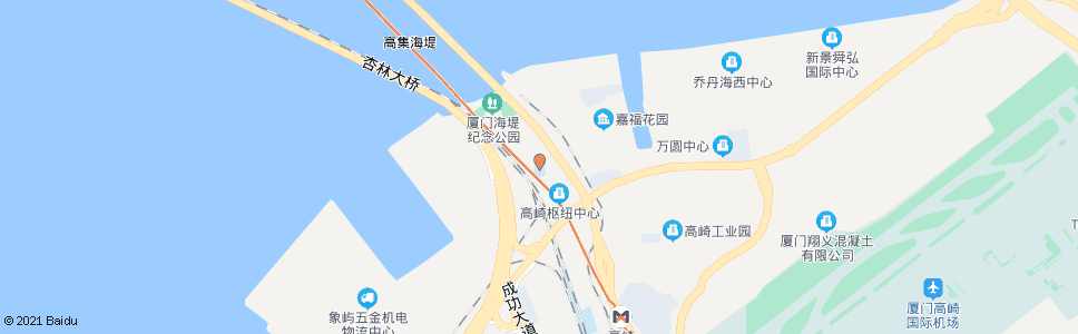 厦门高崎小学_公交站地图_厦门公交_妙搜公交查询2025