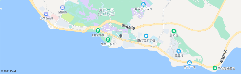 厦门海滨宿舍_公交站地图_厦门公交_妙搜公交查询2024