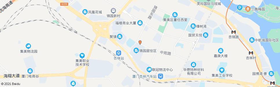 厦门杏北小学_公交站地图_厦门公交_妙搜公交查询2025