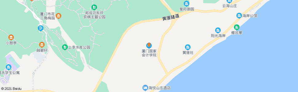 厦门国家会计学院_公交站地图_厦门公交_妙搜公交查询2024