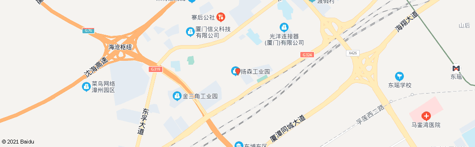 厦门东坂路口_公交站地图_厦门公交_妙搜公交查询2024