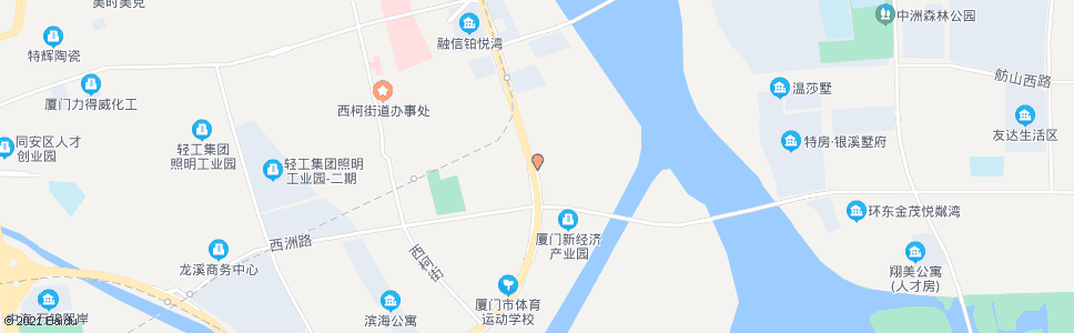 厦门东部新城指挥部_公交站地图_厦门公交_妙搜公交查询2024