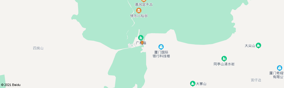 厦门北辰山旧大门_公交站地图_厦门公交_妙搜公交查询2024