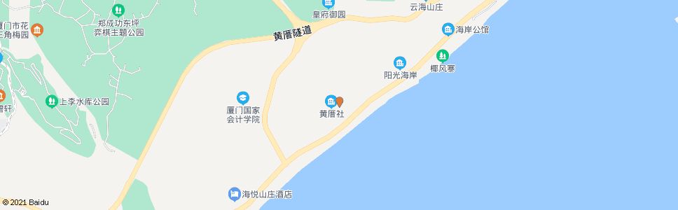 厦门黄厝公交场站_公交站地图_厦门公交_妙搜公交查询2025