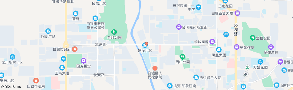 白银铝厂家属院_公交站地图_白银公交_妙搜公交查询2024