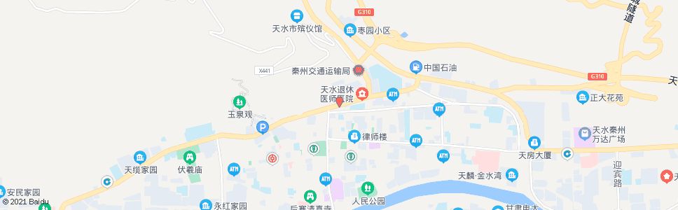 天水绿色市场_公交站地图_天水公交_妙搜公交查询2024