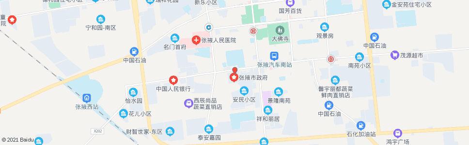 张掖水文队_公交站地图_张掖公交_妙搜公交查询2024