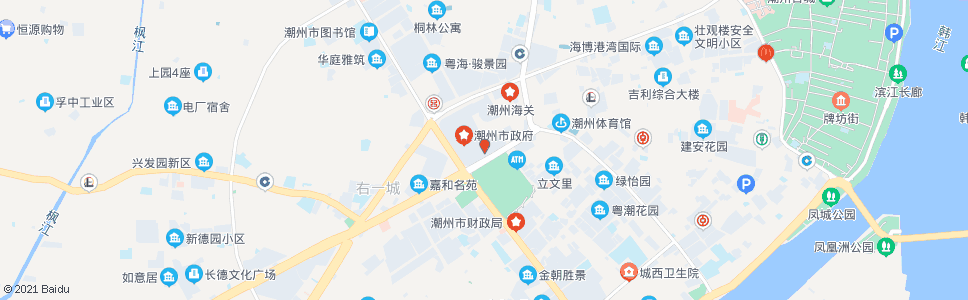 潮州洋美_公交站地图_潮州公交_妙搜公交查询2024