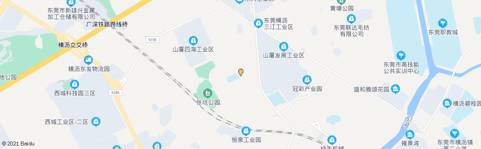 东莞山厦村_公交站地图_东莞公交_妙搜公交查询2024