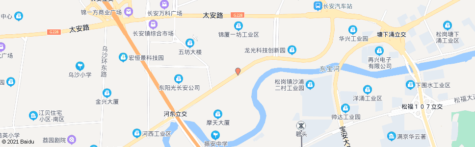 东莞锦厦农贸市场路口_公交站地图_东莞公交_妙搜公交查询2024