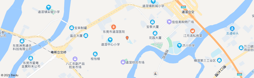 东莞道滘医院路口_公交站地图_东莞公交_妙搜公交查询2025