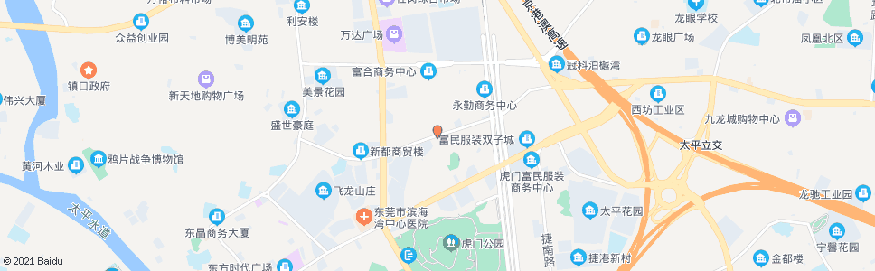 东莞卢屋市场_公交站地图_东莞公交_妙搜公交查询2025