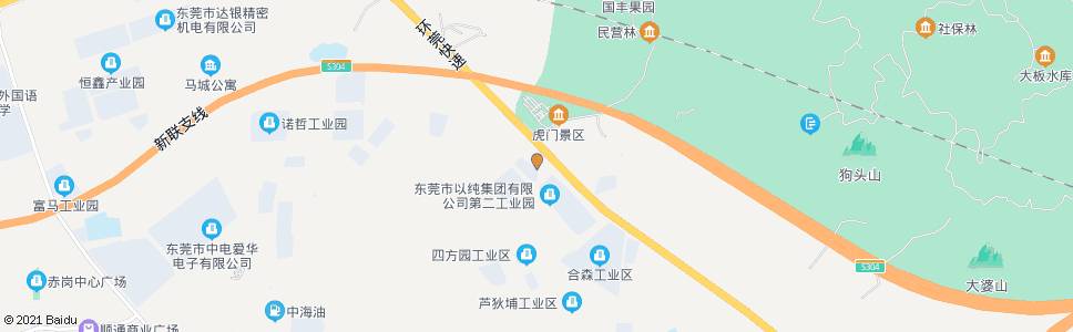 东莞新丰小学_公交站地图_东莞公交_妙搜公交查询2024