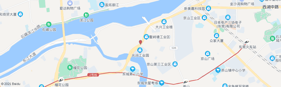 东莞鳌峙塘工业区_公交站地图_东莞公交_妙搜公交查询2024