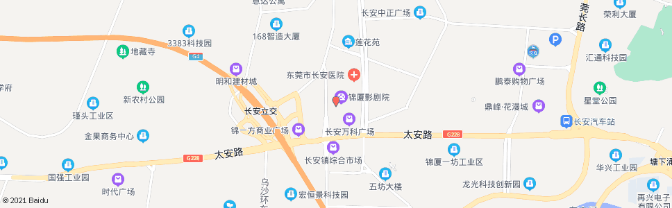 东莞总长厂_公交站地图_东莞公交_妙搜公交查询2025