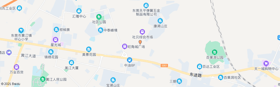 东莞康湖市场_公交站地图_东莞公交_妙搜公交查询2025